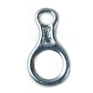 20 mm Figure 8 Descender Pendant - Sterling - Rock Climbing Jewelry