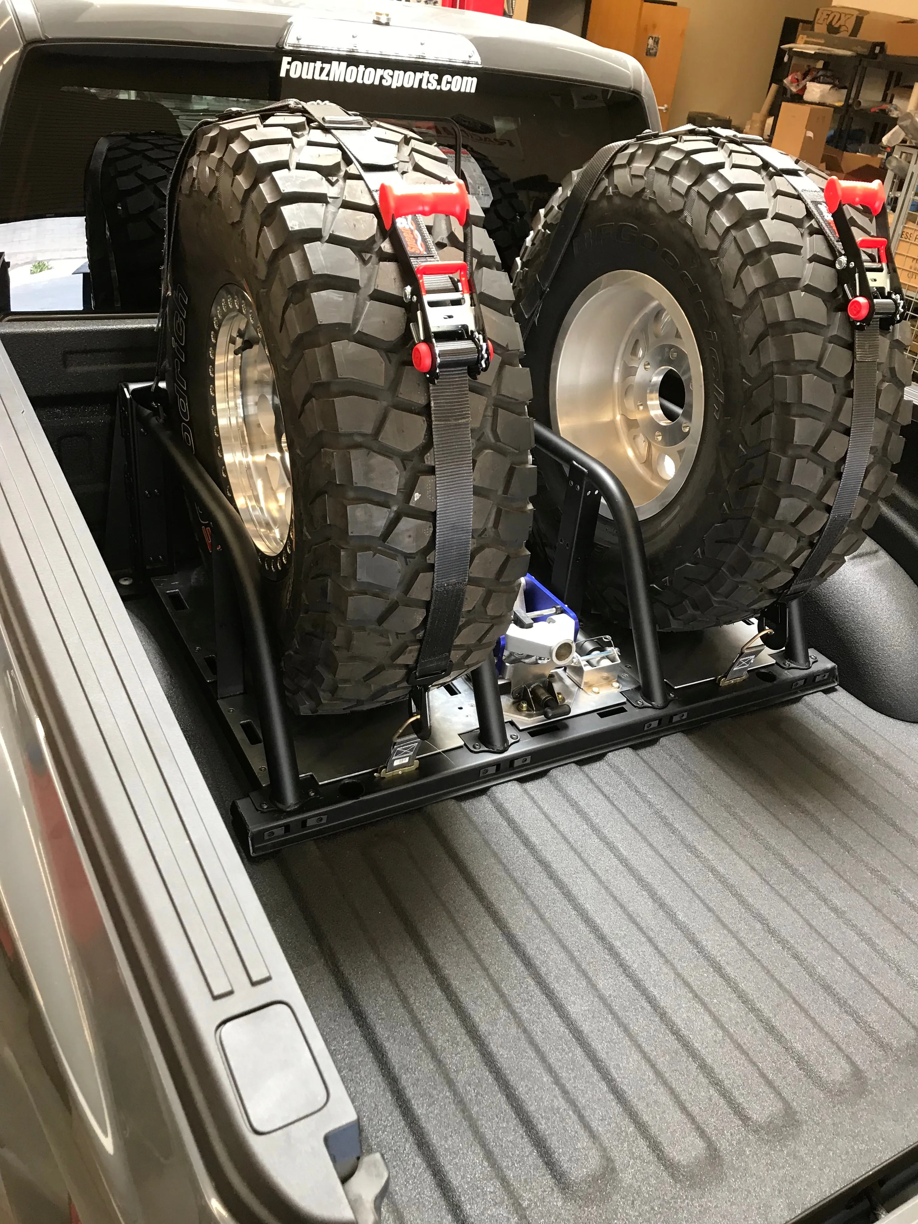2021  Raptor 5-Link Rear Bed Organizer - 3.0x16 Coil Over or 3.5x16 Bypass Shock