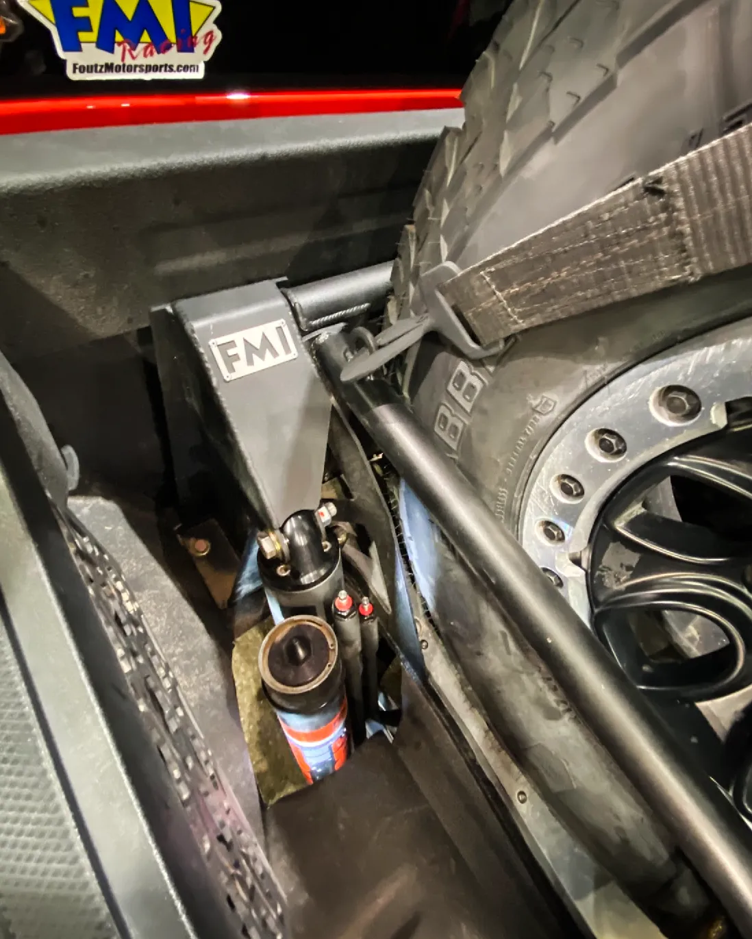 2021  Raptor 5-Link Rear Bed Organizer - 3.0x16 Coil Over or 3.5x16 Bypass Shock