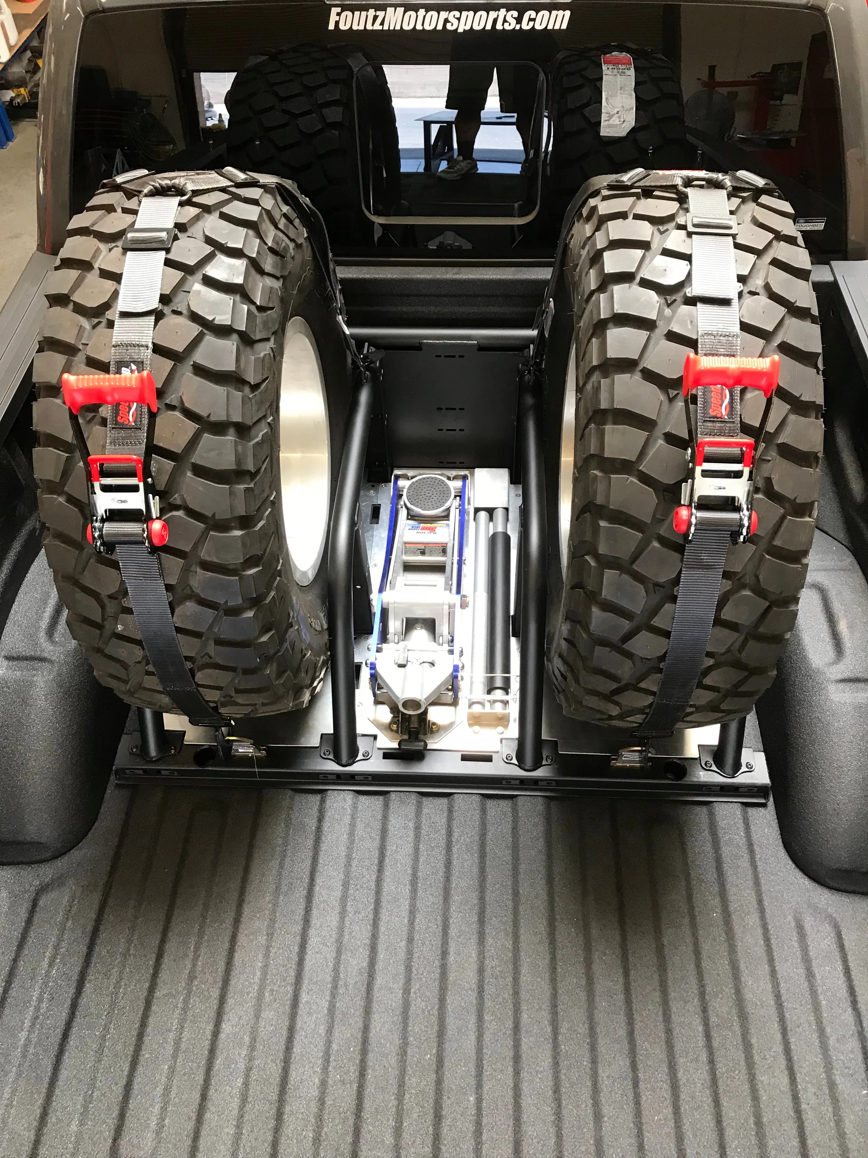 2021  Raptor 5-Link Rear Bed Organizer - 3.0x16 Coil Over or 3.5x16 Bypass Shock
