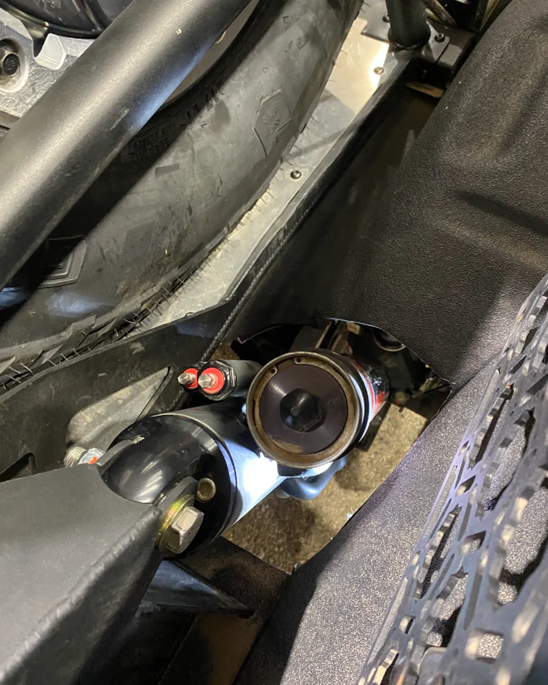 2021  Raptor 5-Link Rear Bed Organizer - 3.0x16 Coil Over or 3.5x16 Bypass Shock