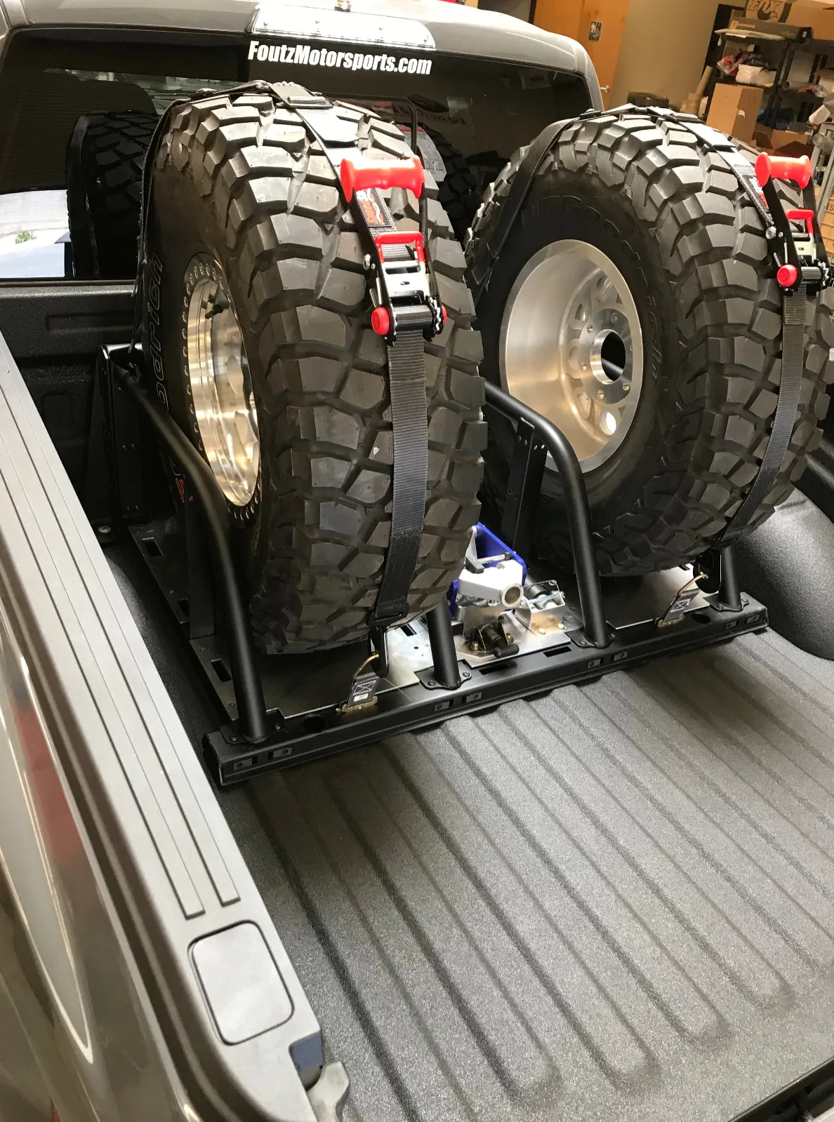 2021  Raptor 5-Link Rear Bed Organizer - 3.0x16 Coil Over or 3.5x16 Bypass Shock
