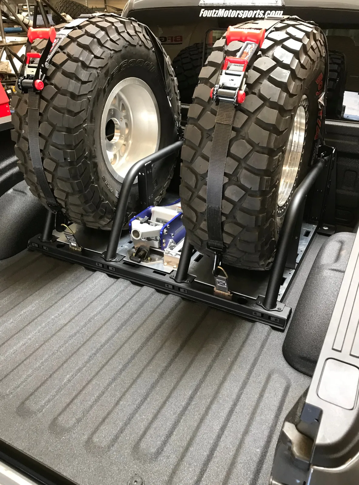 2021  Raptor 5-Link Rear Bed Organizer - 3.0x16 Coil Over or 3.5x16 Bypass Shock