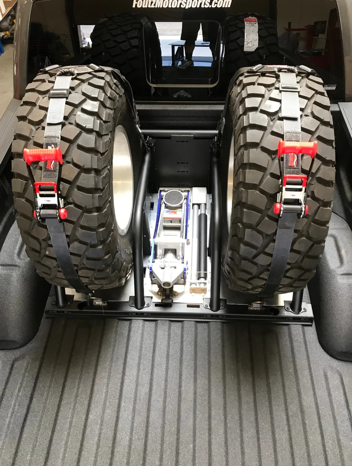 2021  Raptor 5-Link Rear Bed Organizer - 3.0x16 Coil Over or 3.5x16 Bypass Shock
