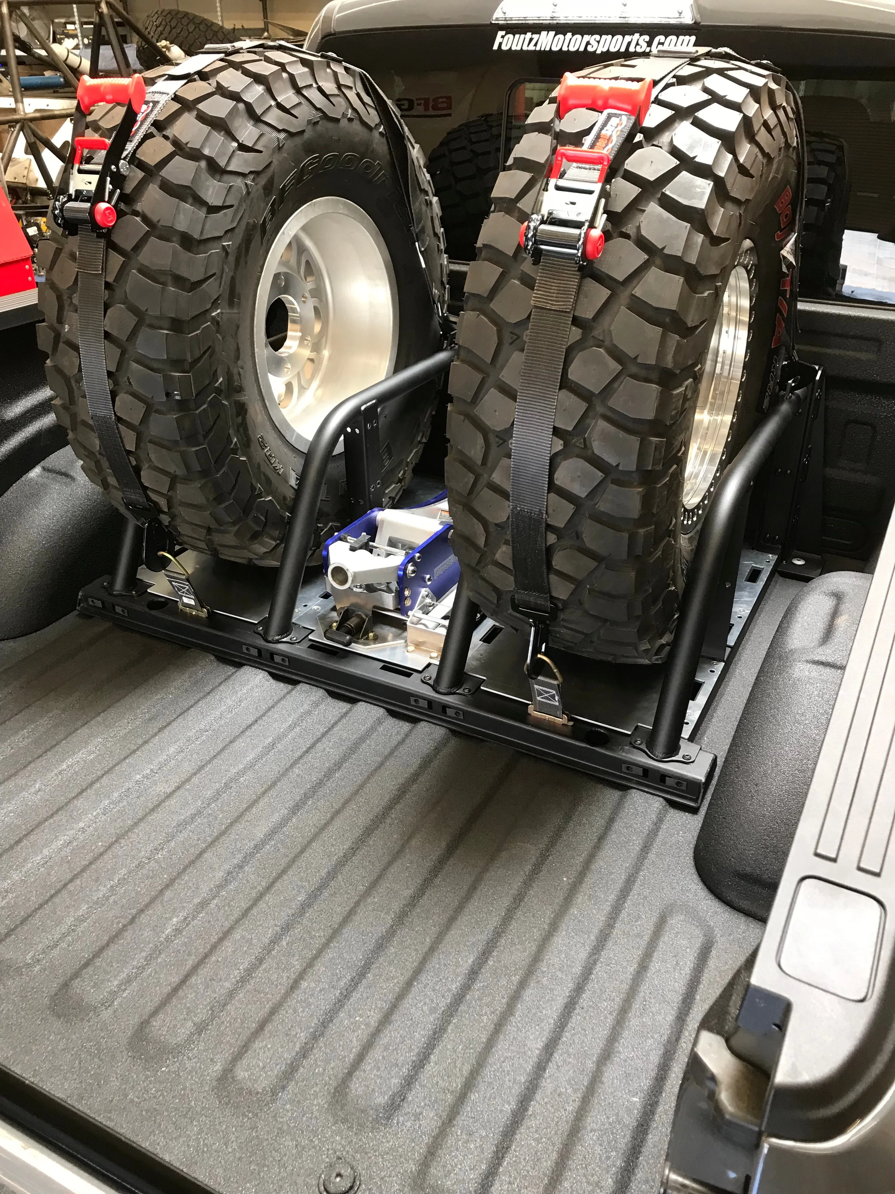 2021  Raptor 5-Link Rear Bed Organizer - 3.0x16 Coil Over or 3.5x16 Bypass Shock