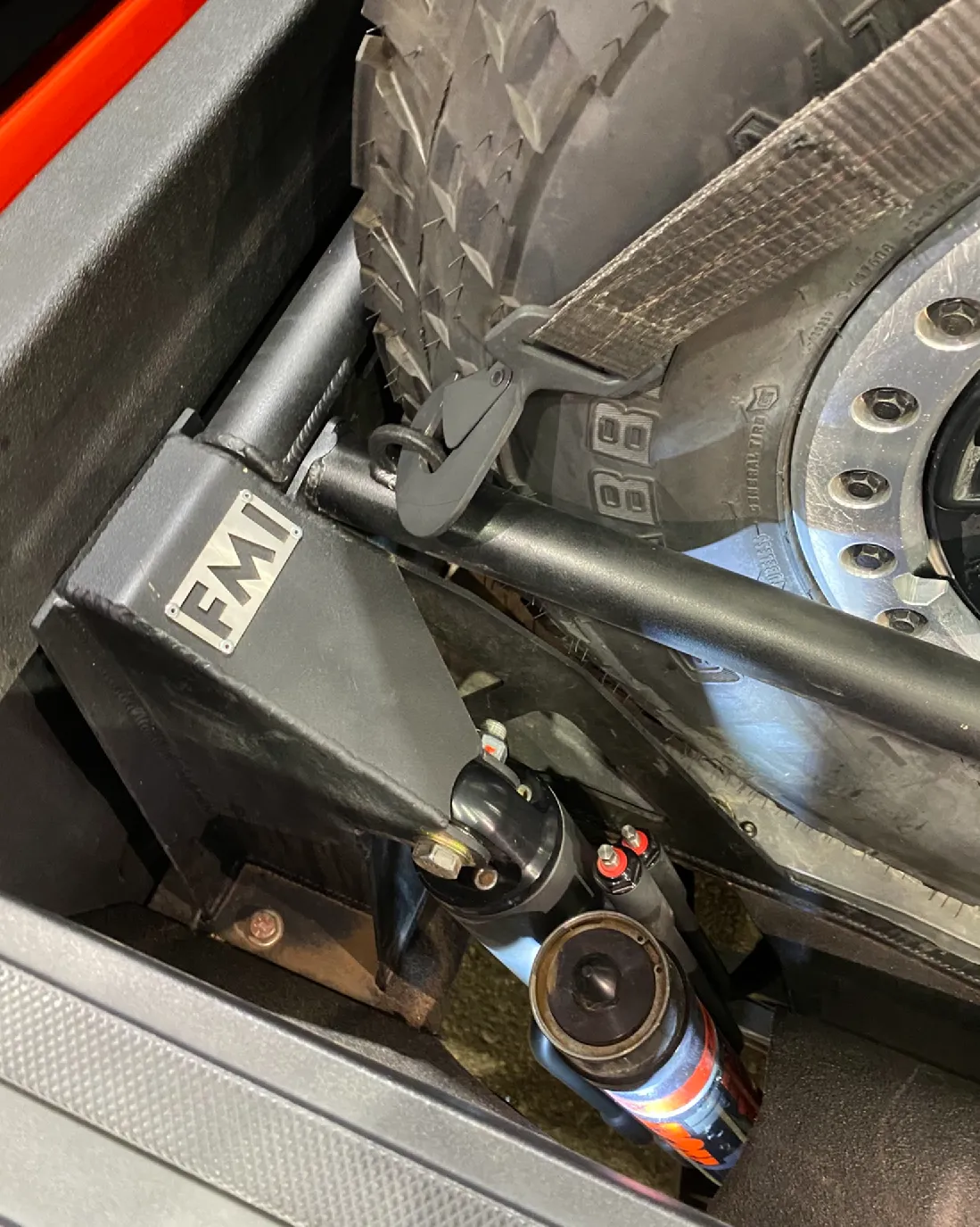 2021  Raptor 5-Link Rear Bed Organizer - 3.0x16 Coil Over or 3.5x16 Bypass Shock