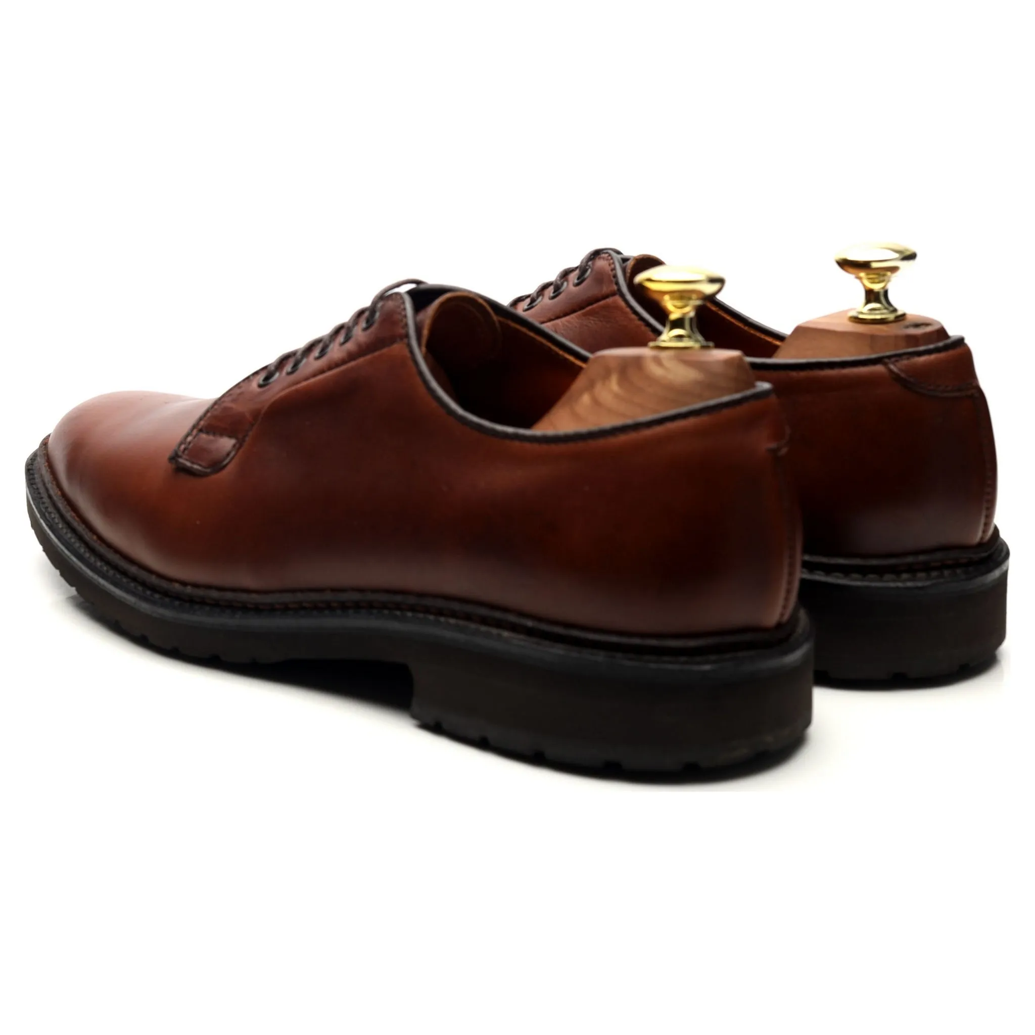 '9432S' Brown Leather Derby UK 7 US 7.5