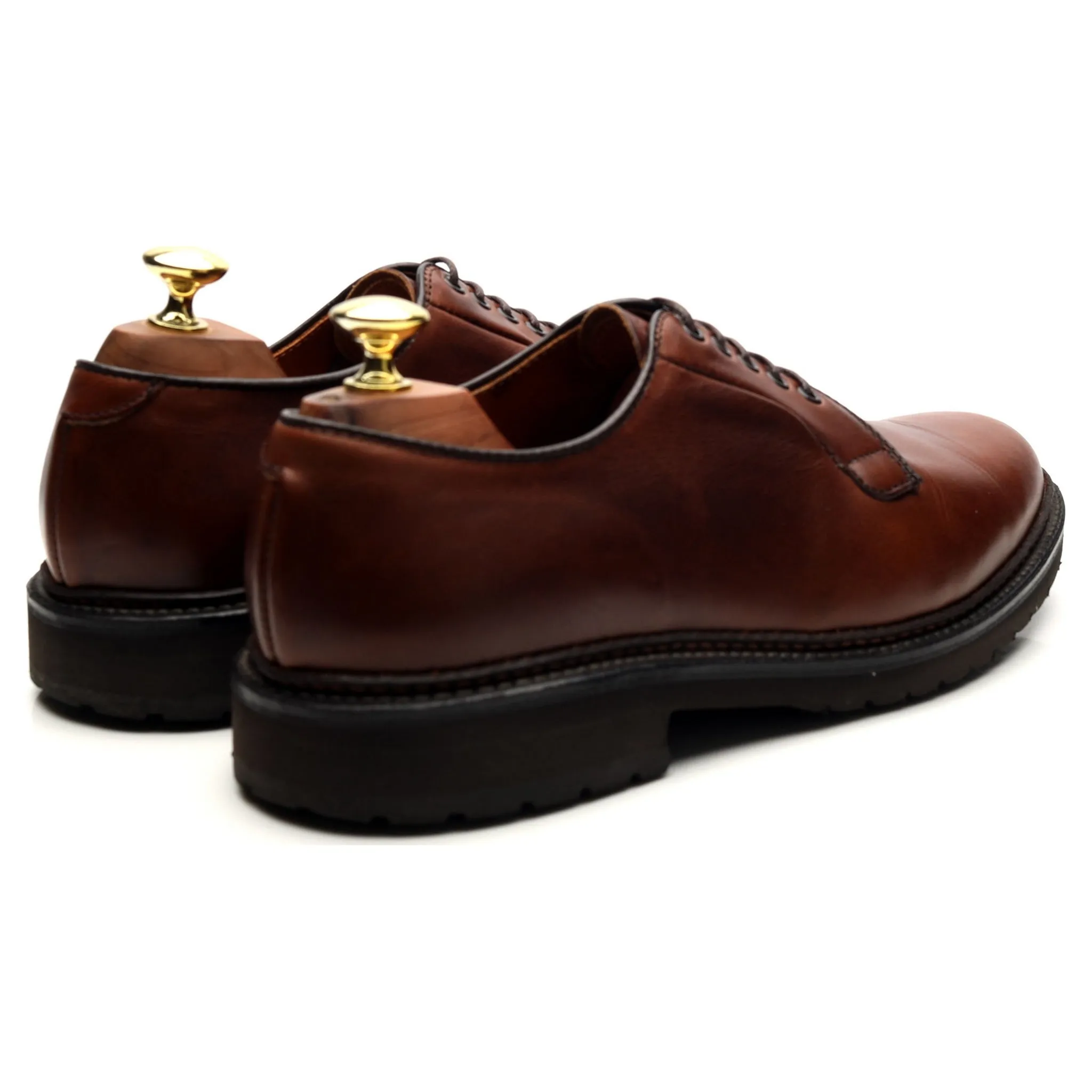 '9432S' Brown Leather Derby UK 7 US 7.5