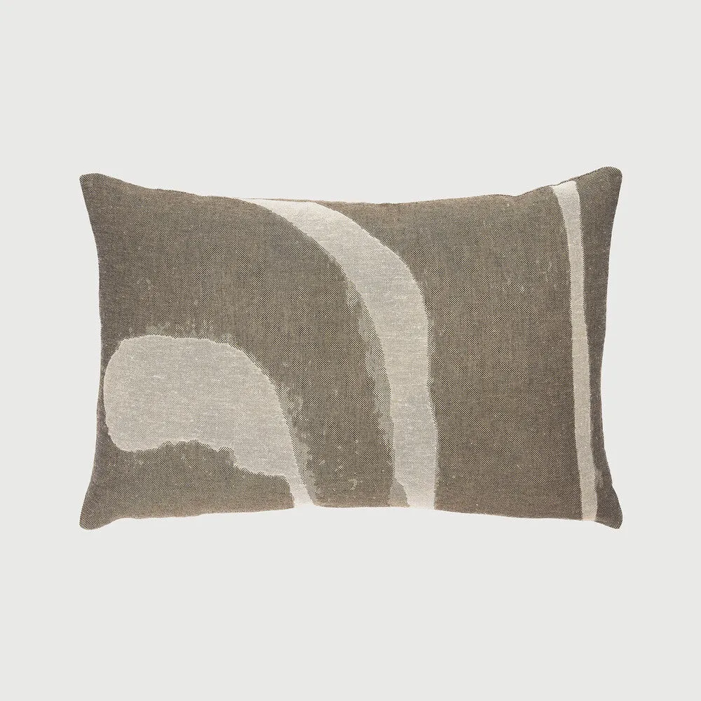 abstract detail indoor/outdoor pillow