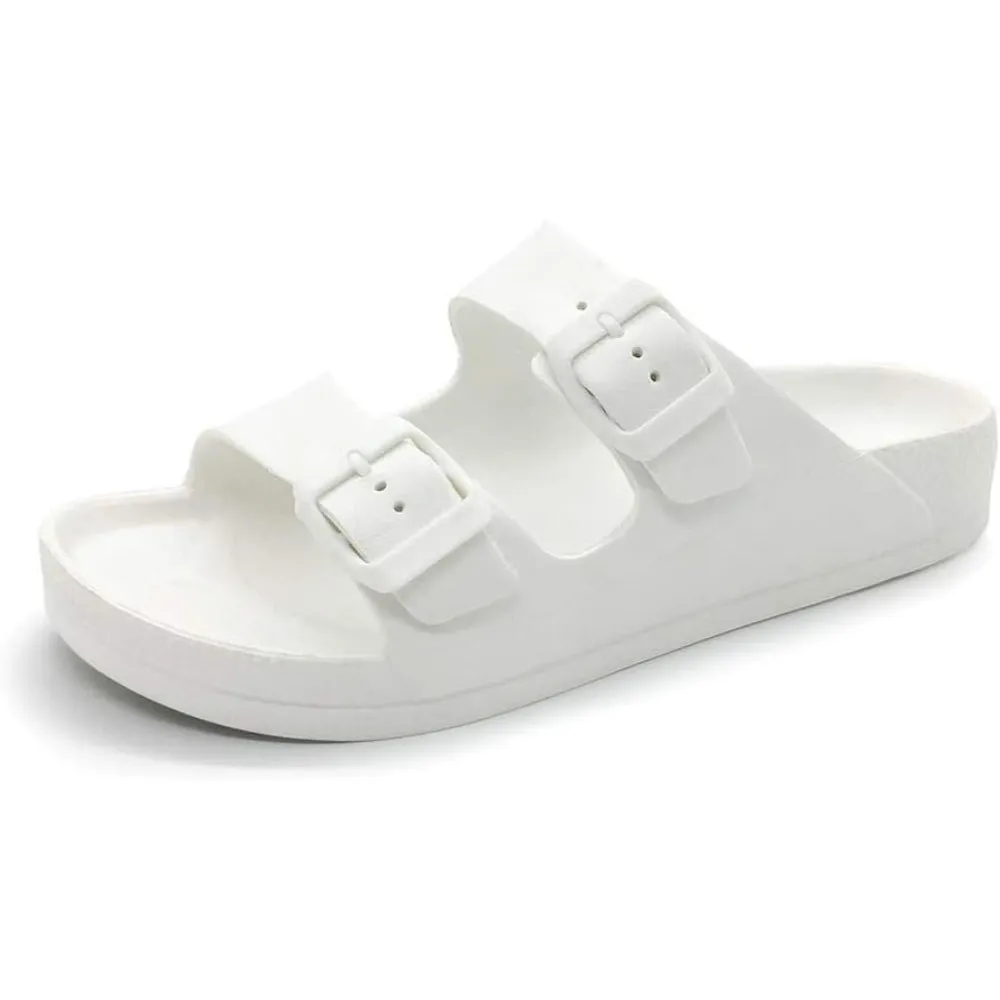 Adjustable And Comfy Double Buckle Sandals