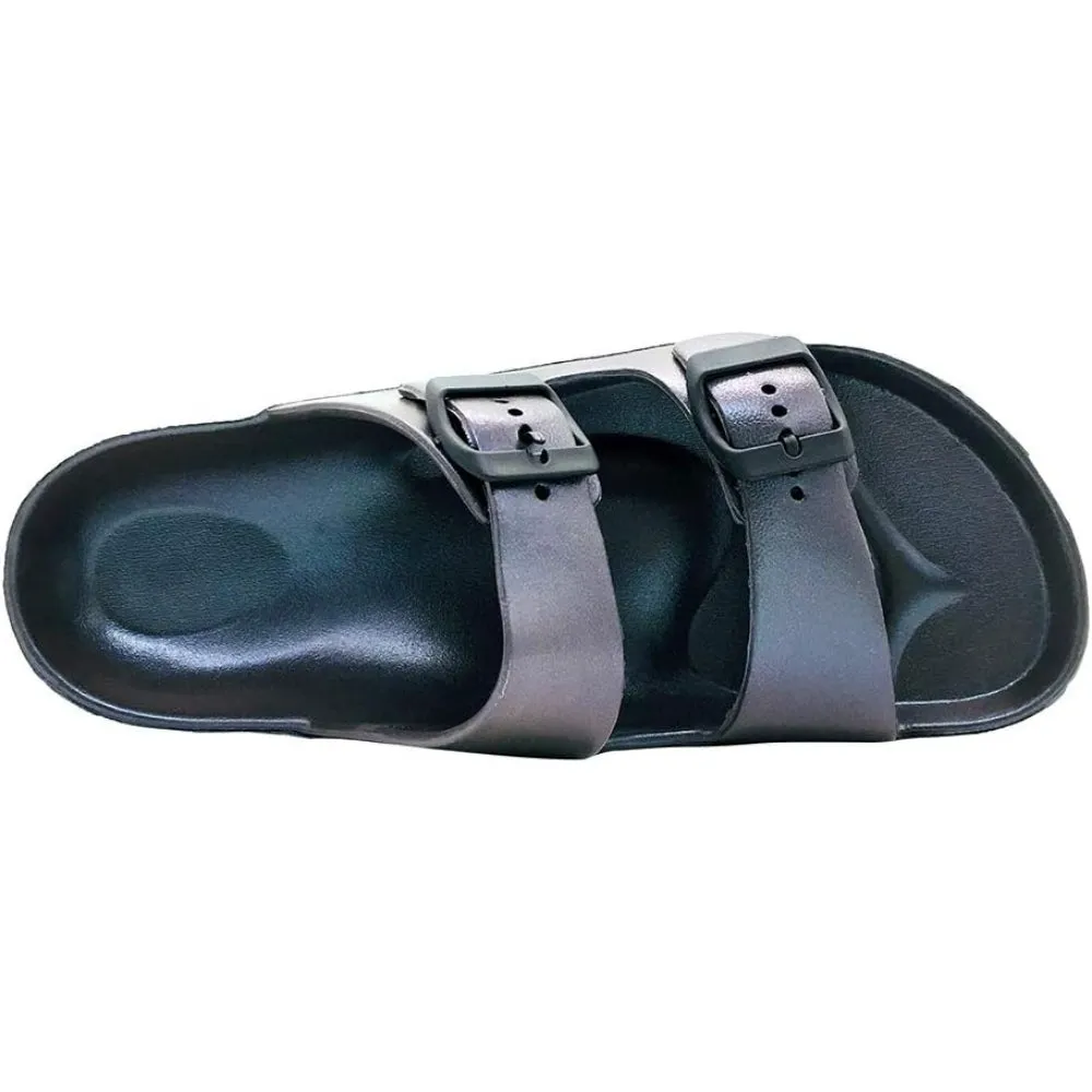 Adjustable And Comfy Double Buckle Sandals