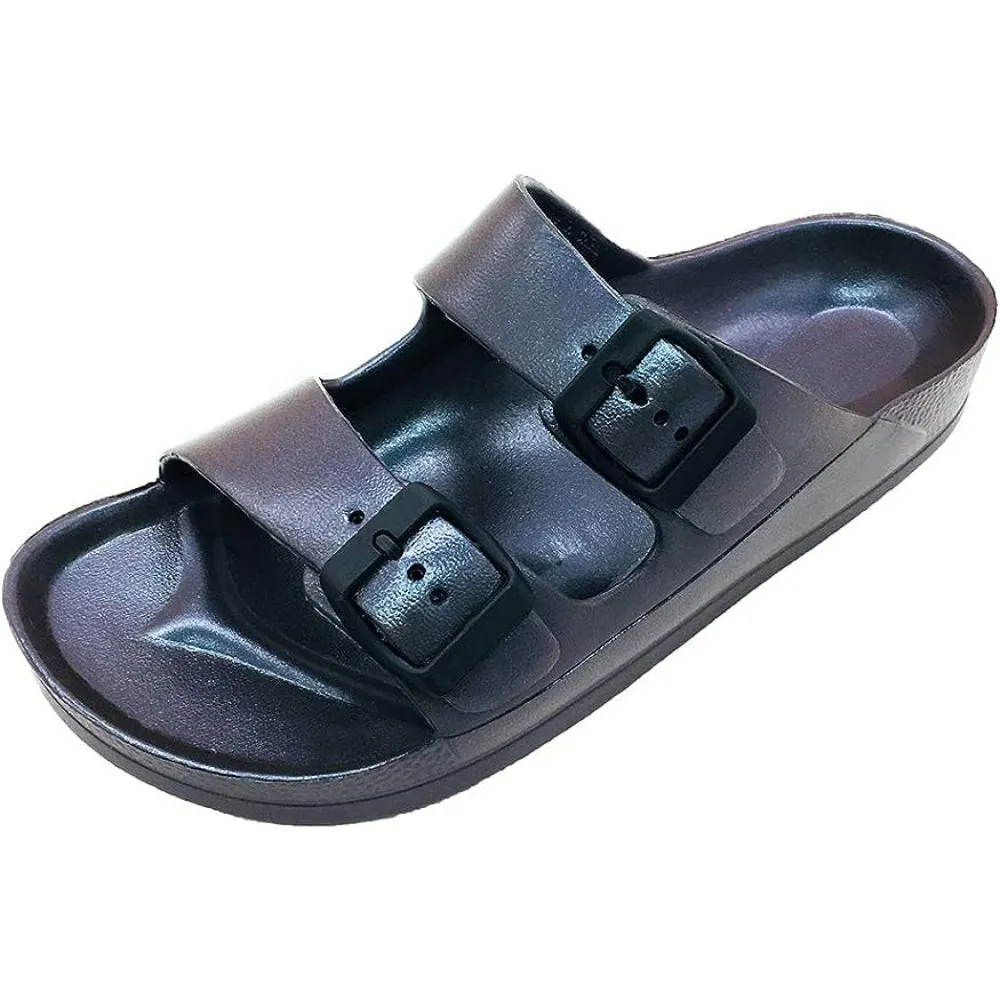 Adjustable And Comfy Double Buckle Sandals