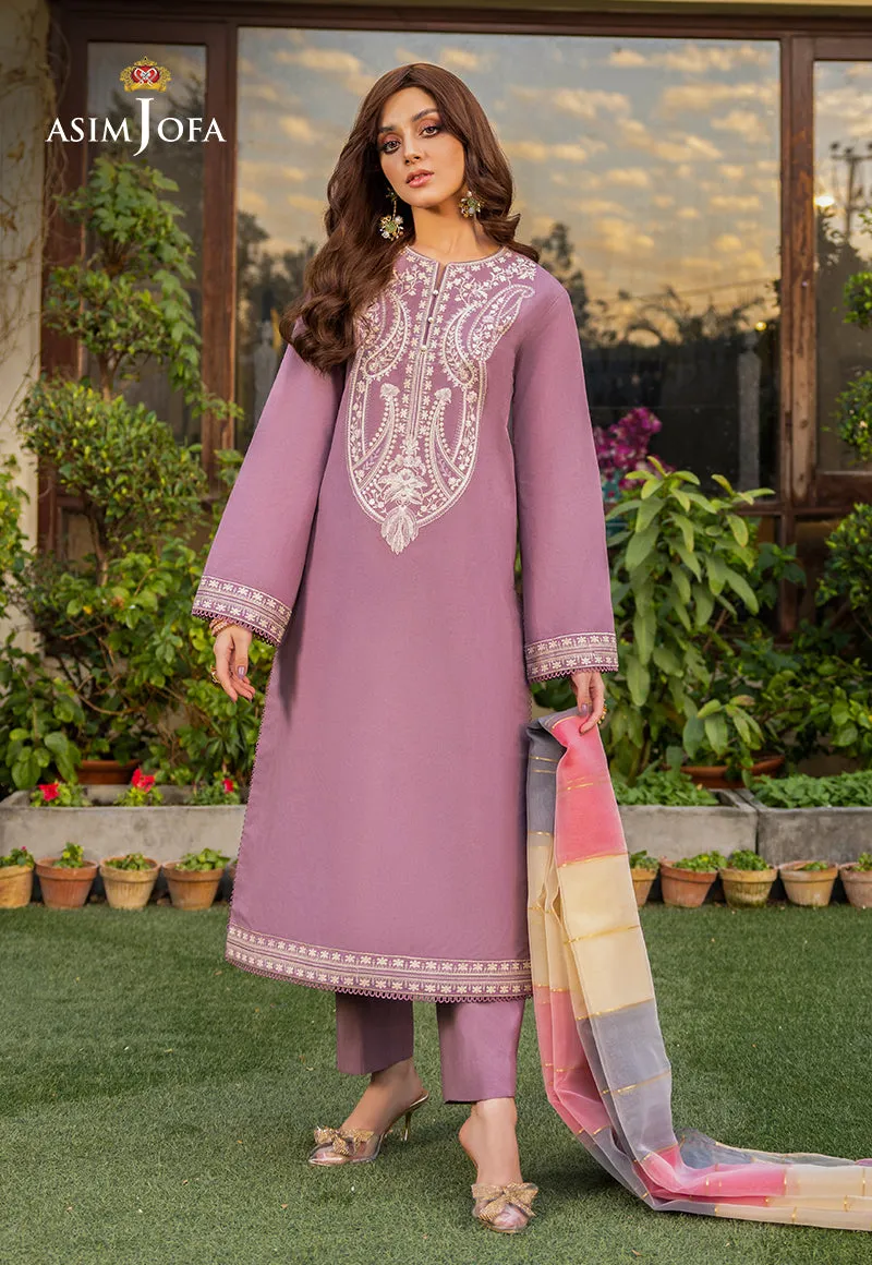 AJPE-37 |  Asim Jofa Pret Essentials Eid Edit II Collection | Embroidered Stitched RTW Suits