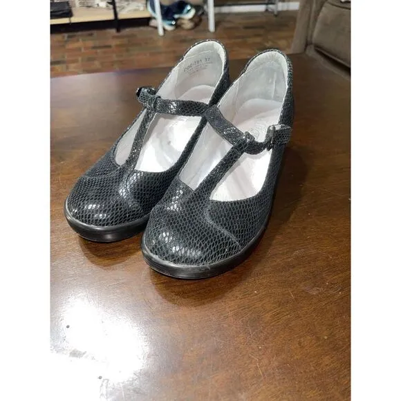 Algeria clog buckle Mary janes