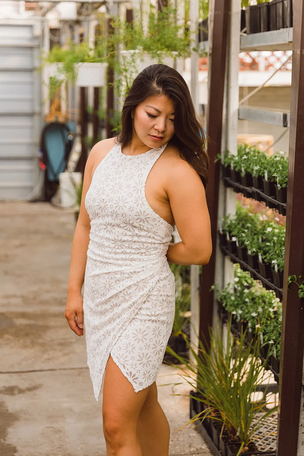 Alicia Halter Tie Dress