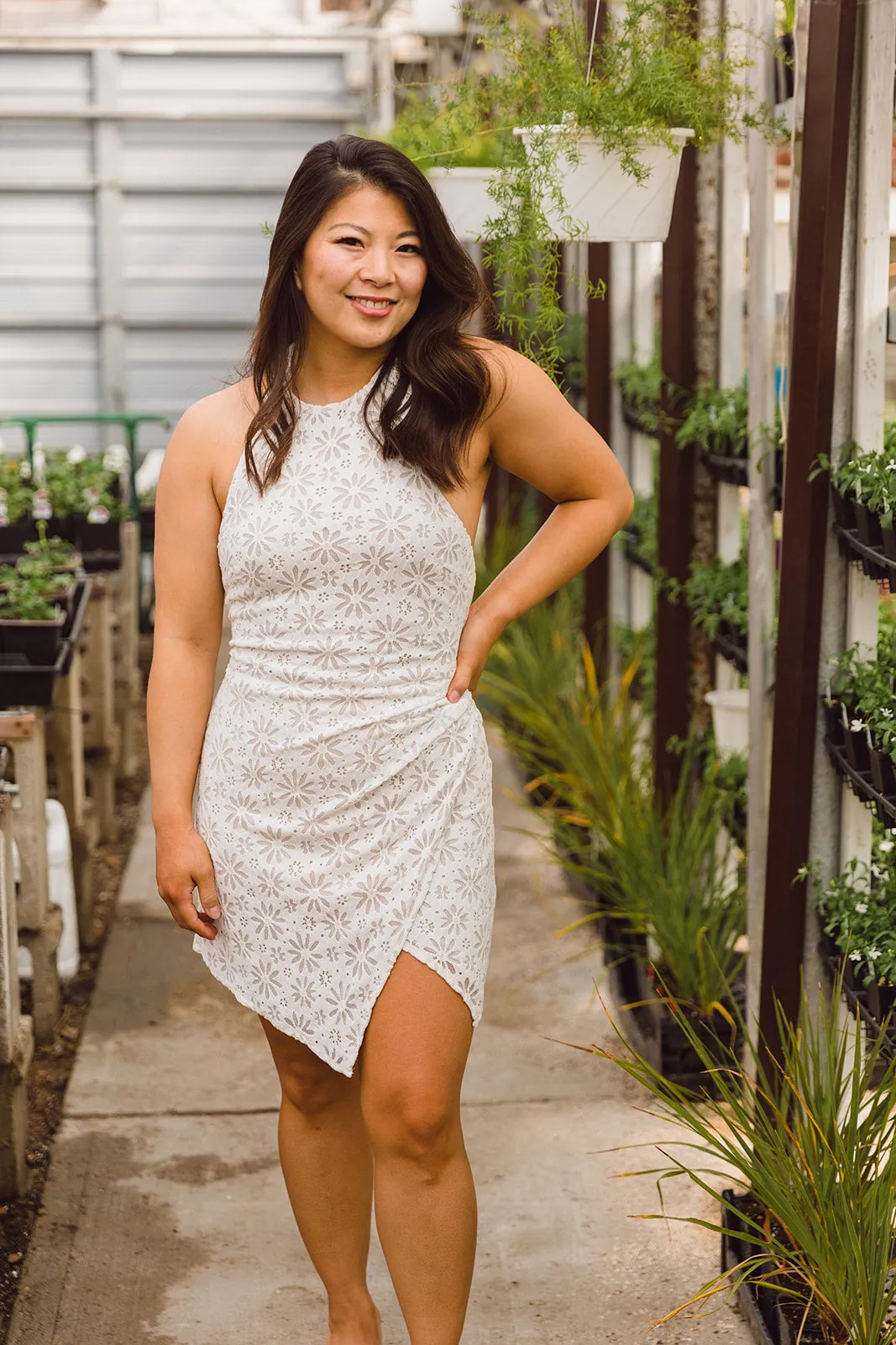 Alicia Halter Tie Dress
