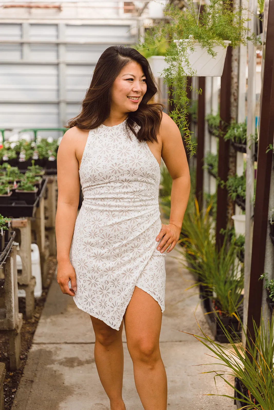 Alicia Halter Tie Dress