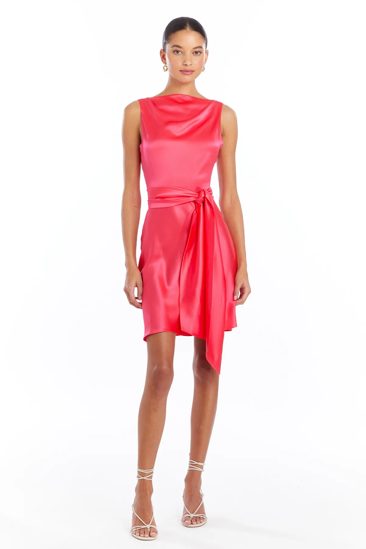 AMANDA UPRICHARD | ROSEMARY SILK MINI DRESS