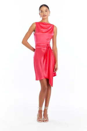 AMANDA UPRICHARD | ROSEMARY SILK MINI DRESS