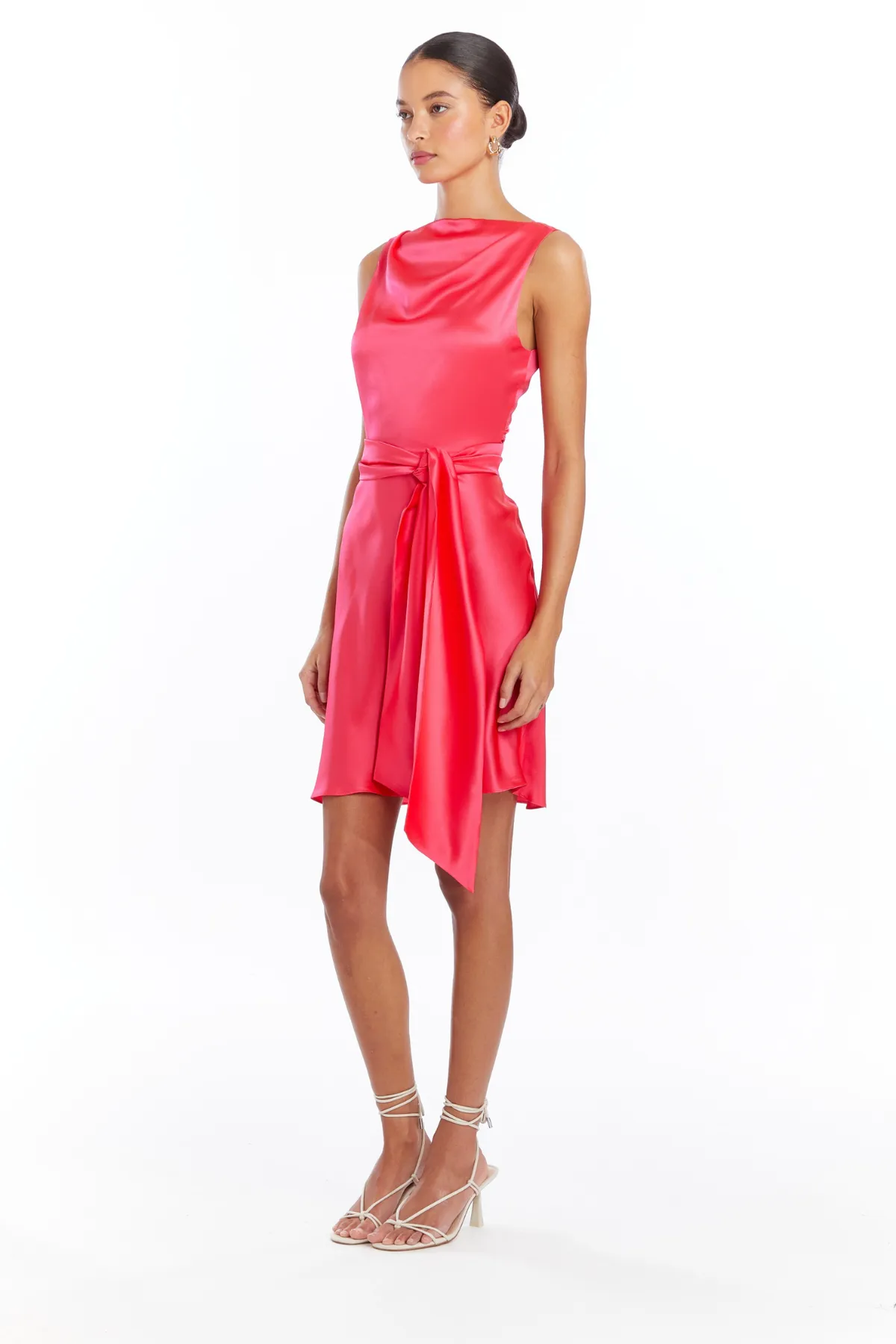 AMANDA UPRICHARD | ROSEMARY SILK MINI DRESS
