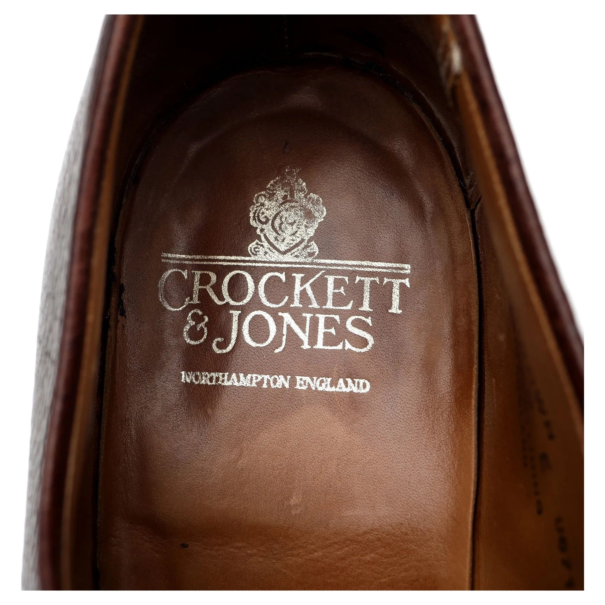 'Ashdown' Dark Brown Leather Derby UK 9 E