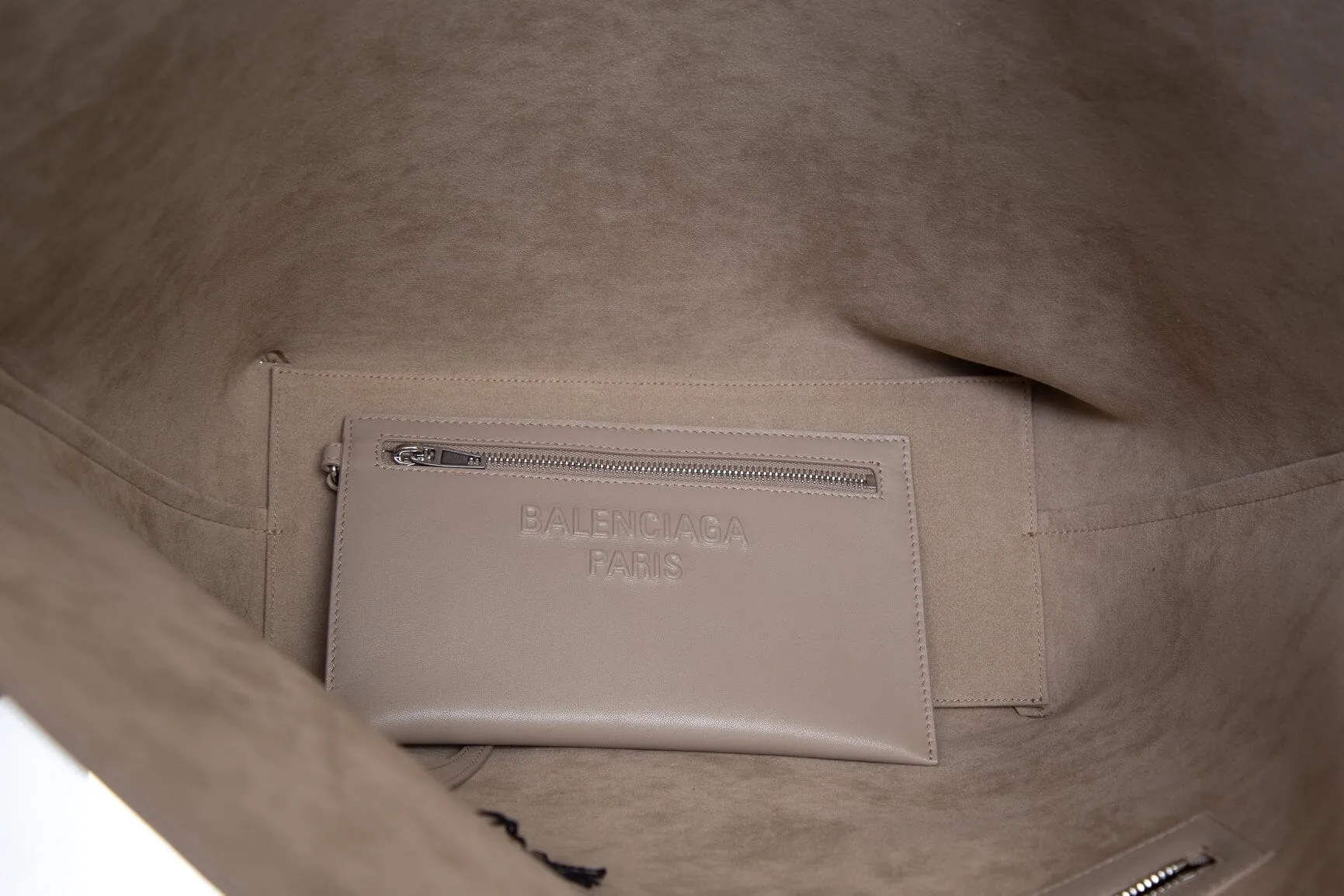 Balenciaga Beige Mary Kate Leather Tote