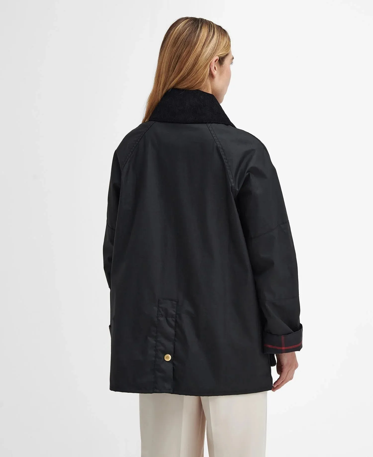 Barbour Ladies Allerston wax Black and Olive
