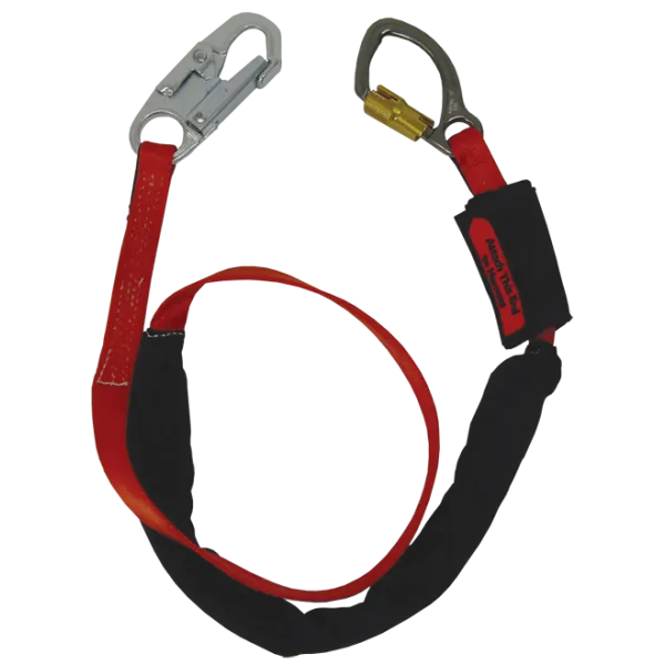 Bashlin - 1" nylon web with B-LAN, a SL6650A rope snaphook and a 3005A aluminum carabiner.