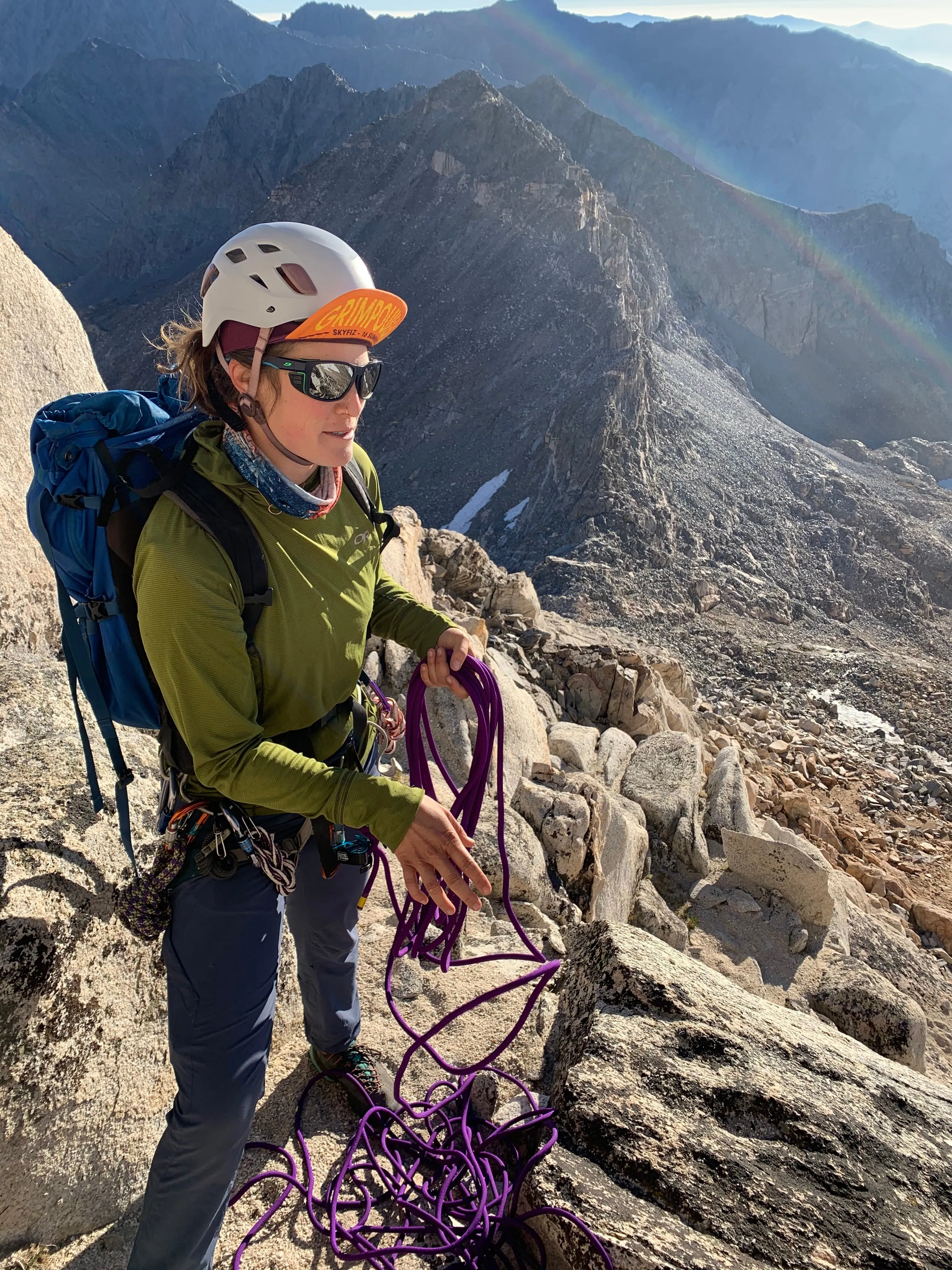 Bear Creek Spire Climbing