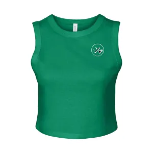 Bella   Canvas Ladies' Micro Rib Muscle Crop Tank