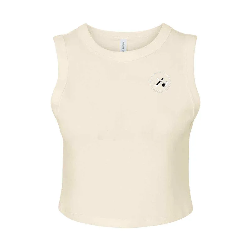 Bella   Canvas Ladies' Micro Rib Muscle Crop Tank