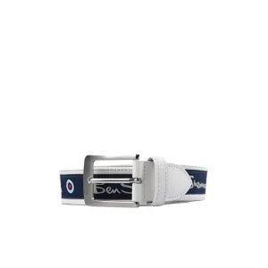 Ben Sherman Casual Ribbon Leather  Belt