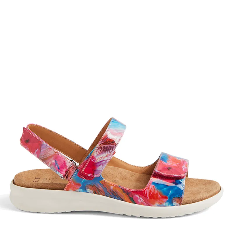 BENJI XW - BRIGHT MULTI PRINT PATENT LEATHER