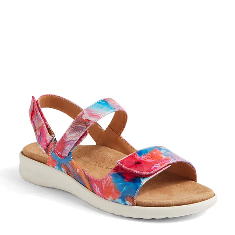 BENJI XW - BRIGHT MULTI PRINT PATENT LEATHER