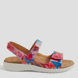 BENJI XW - BRIGHT MULTI PRINT PATENT LEATHER