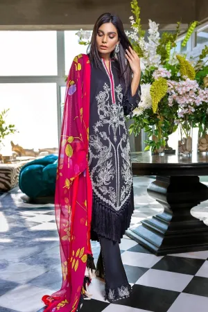 Black Lawn Dress for Women  #M0061