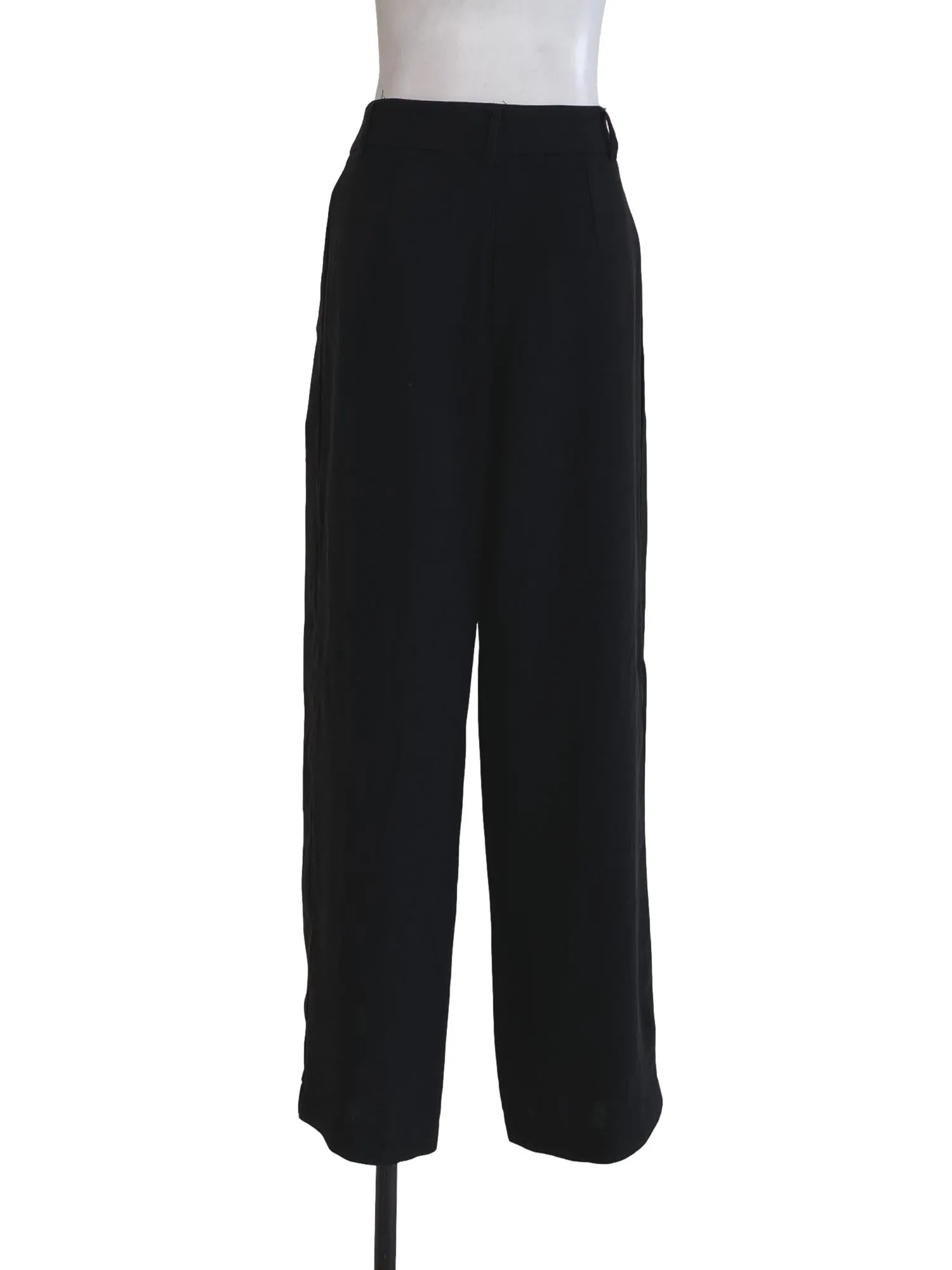 Black Plain Formal Pants