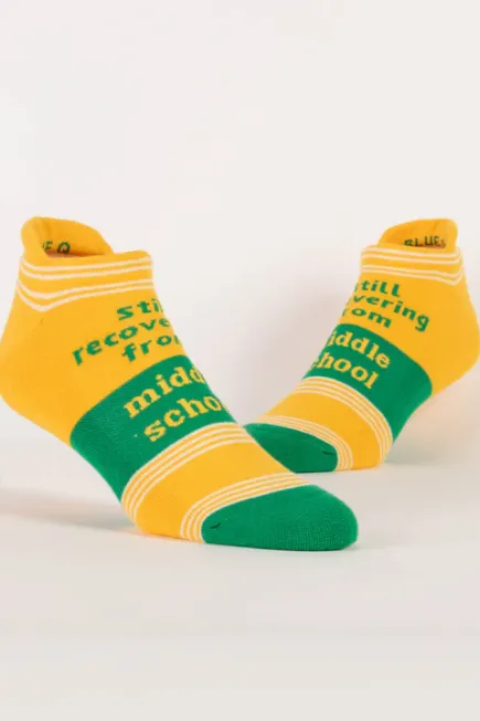 Blue Q - Middle School | Sneaker Socks In 2 Sizes