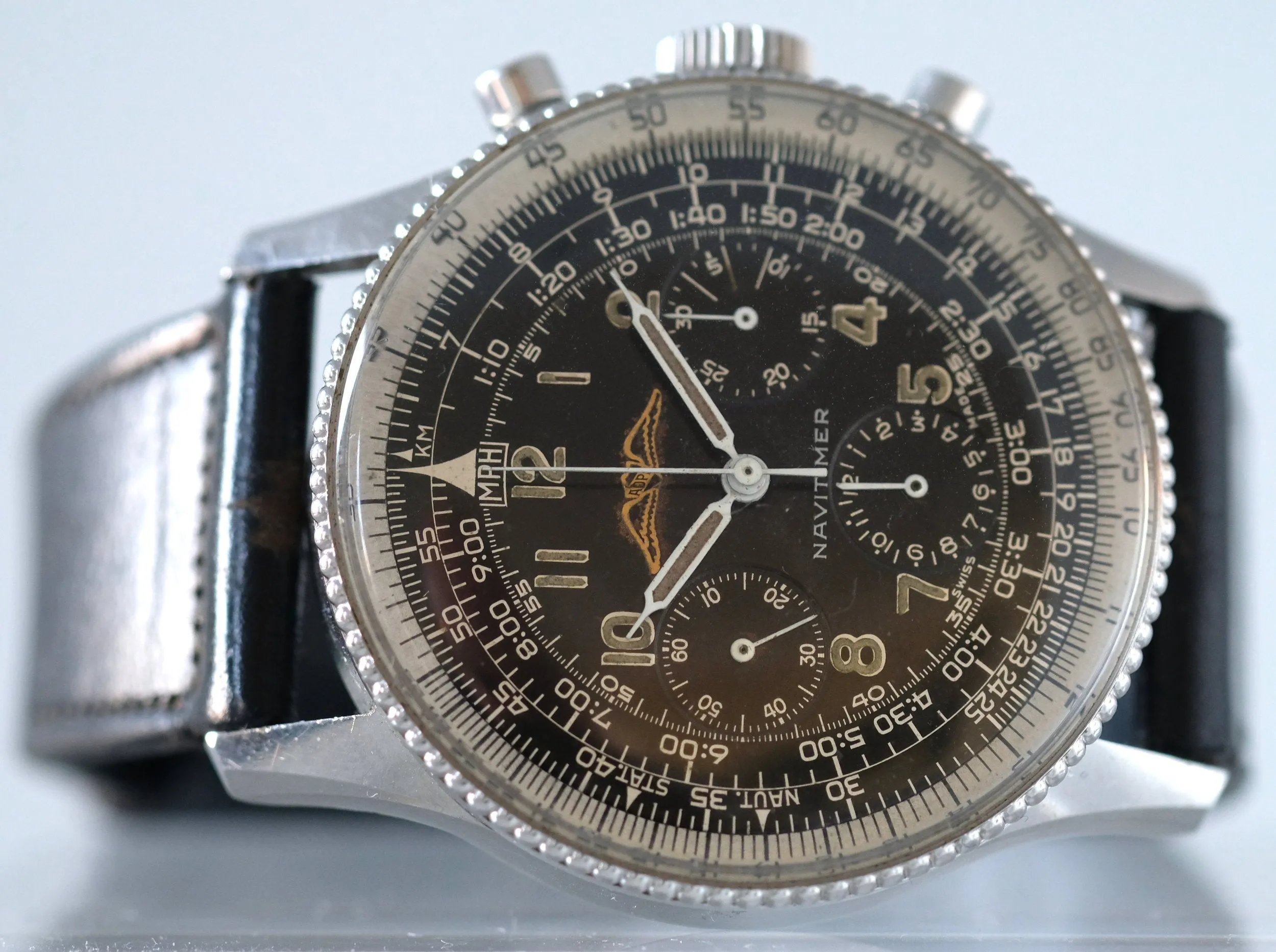 Breitling Early Navitimer Beaded AOPA Logo Ref. 806