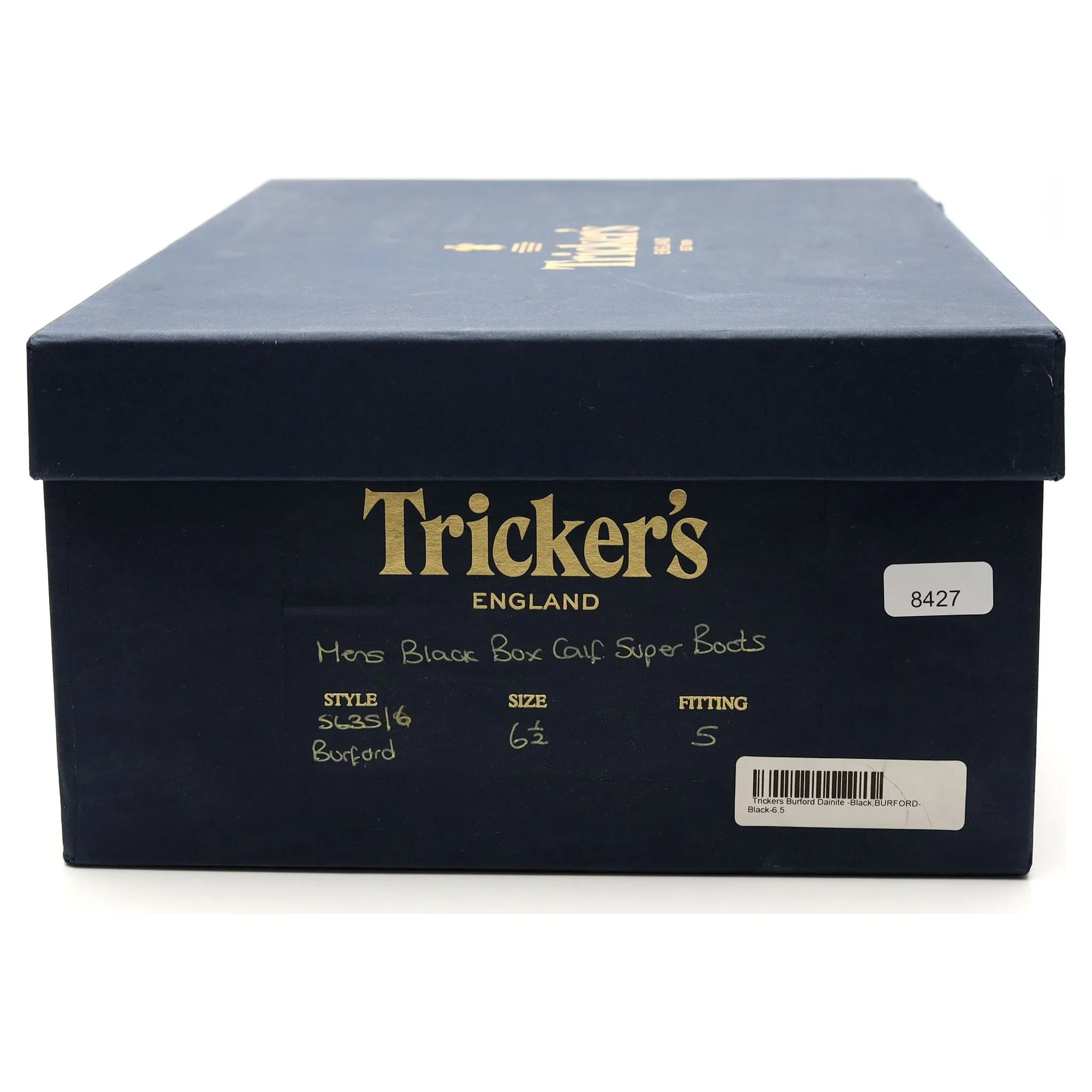 'Burford' Black Leather Boots UK 6.5