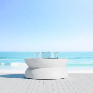 Cabo Fire Table- with free matching propane storage unit