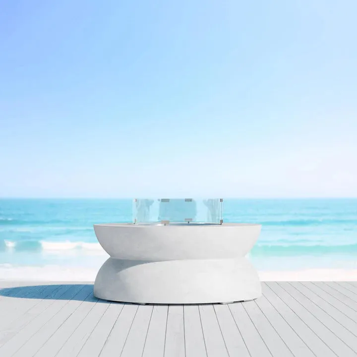Cabo Fire Table- with free matching propane storage unit
