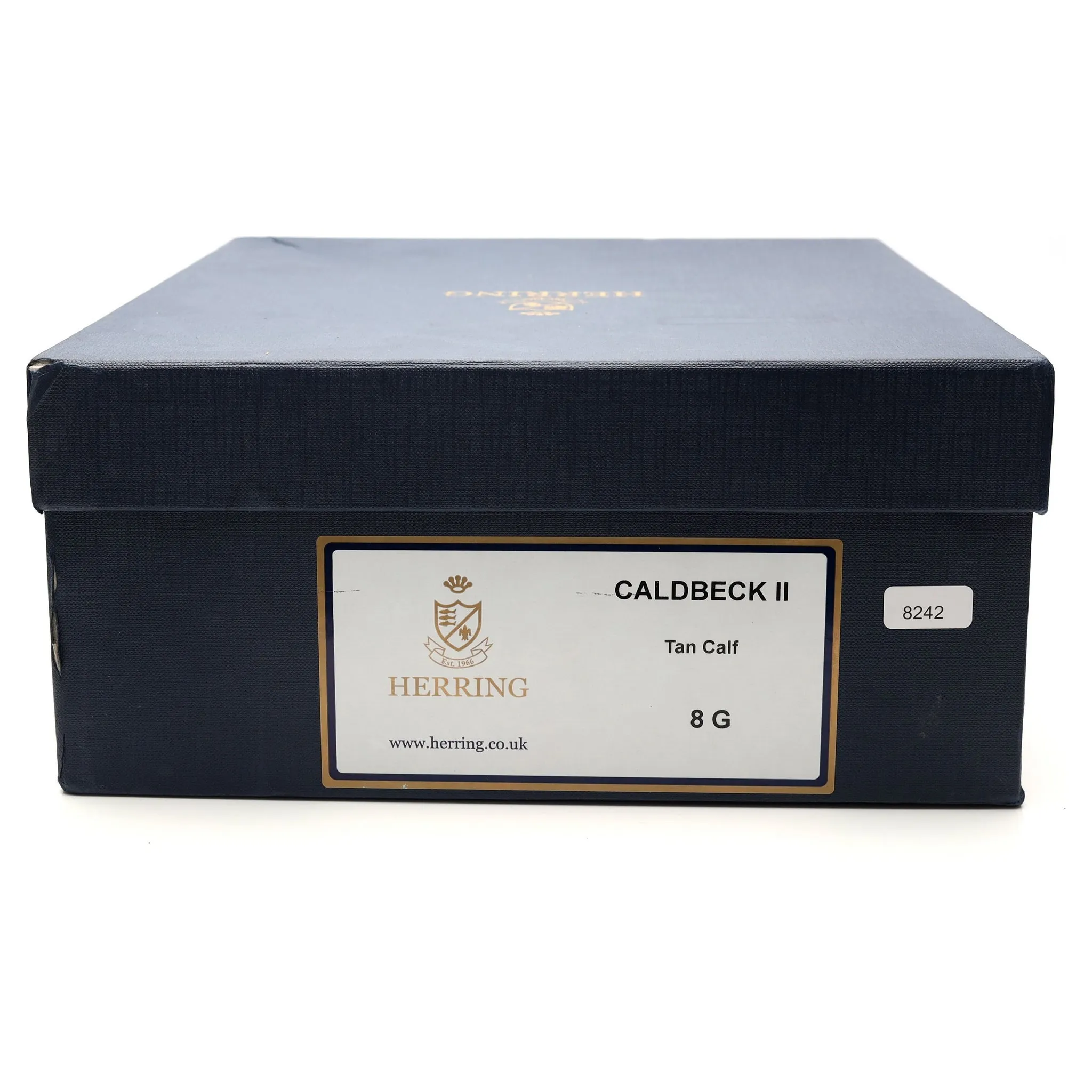 'Caldbeck ll' Tan Brown Leather Derby Boots UK 8 G