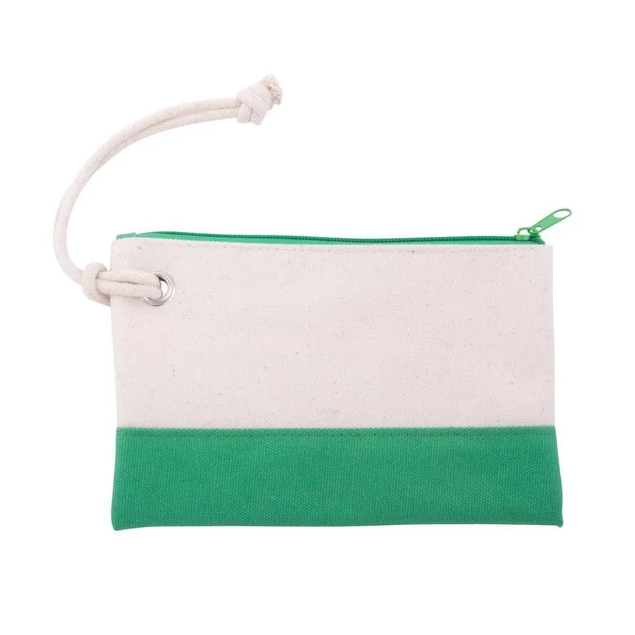 Canvas Rope Pouch -- Green