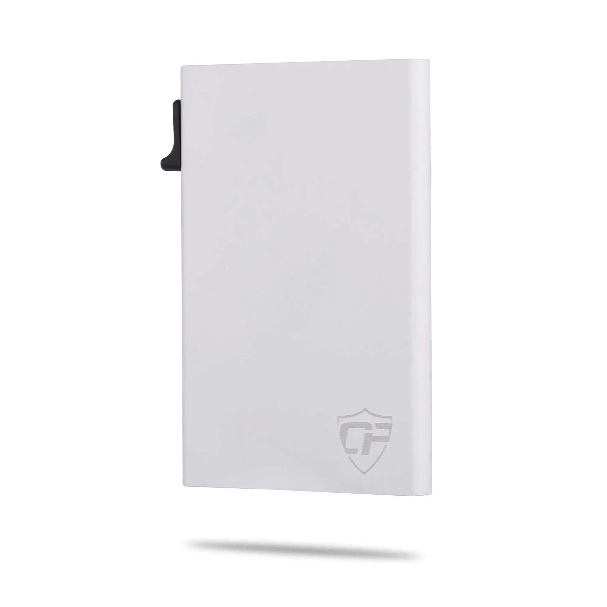 Card Blocr Credit Card Holder Silver Trigger Wallet