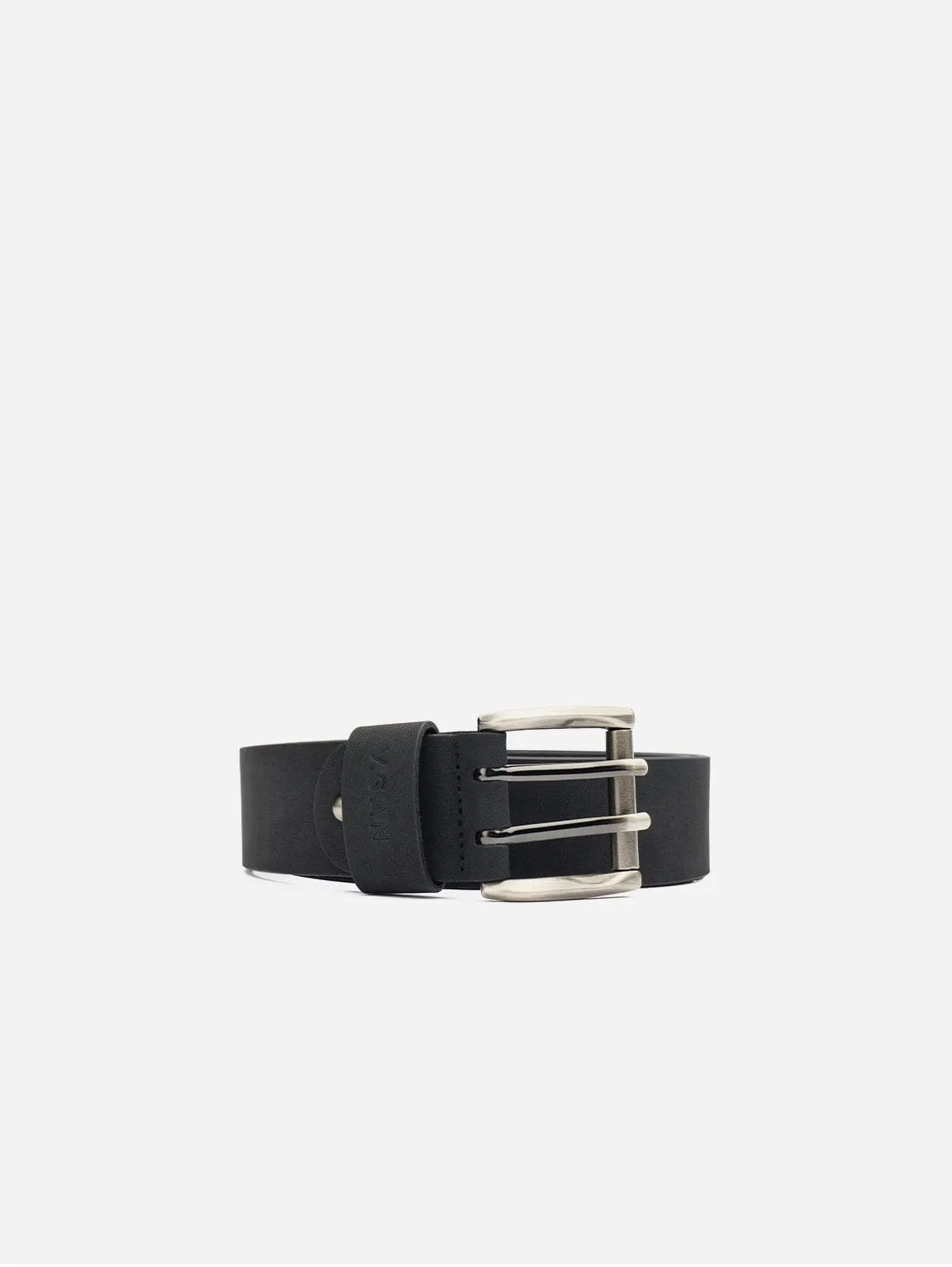 Casual Men's Vegan Leather Belt | Black