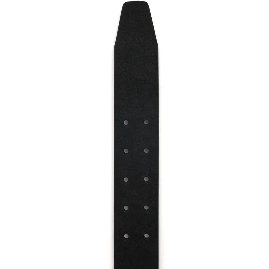 Casual Men's Vegan Leather Belt | Black