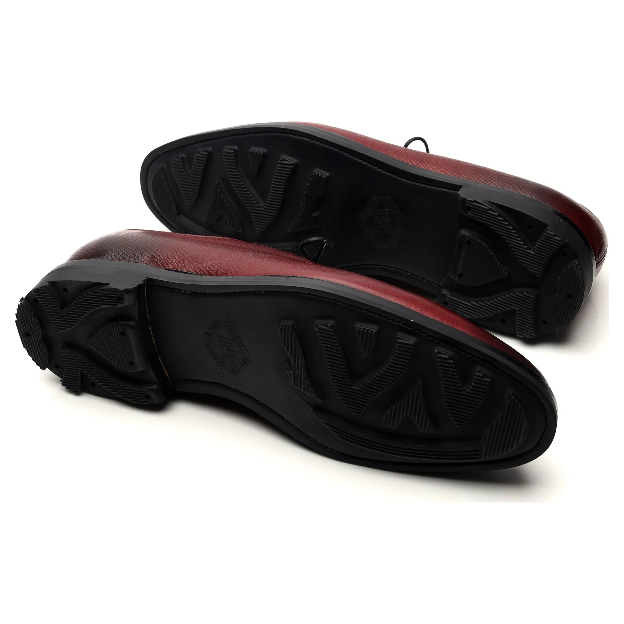 'Caudale' Burgundy Leather Derby UK 10.5 E