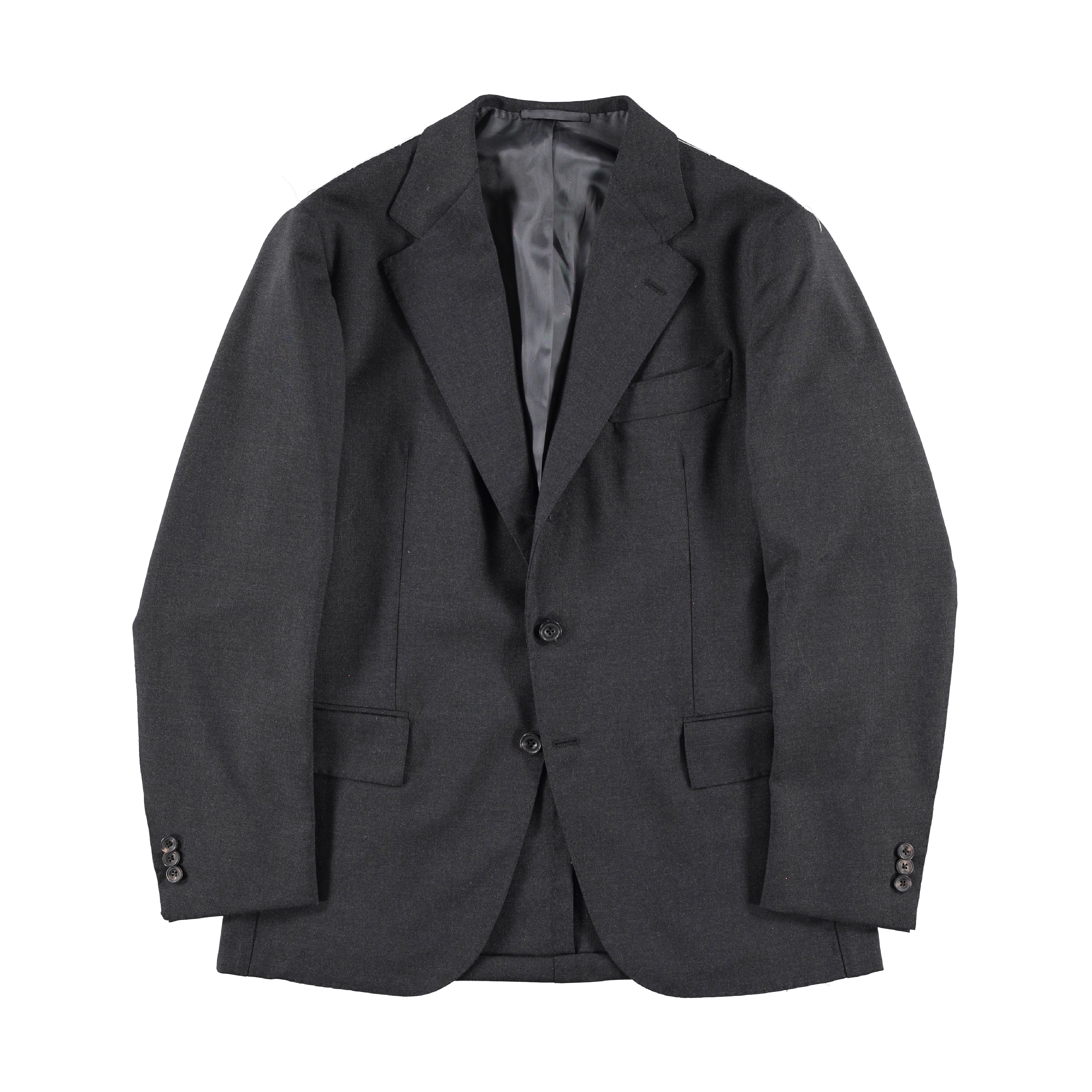 Charcoal Fresco Single Breasted Waverly Suit