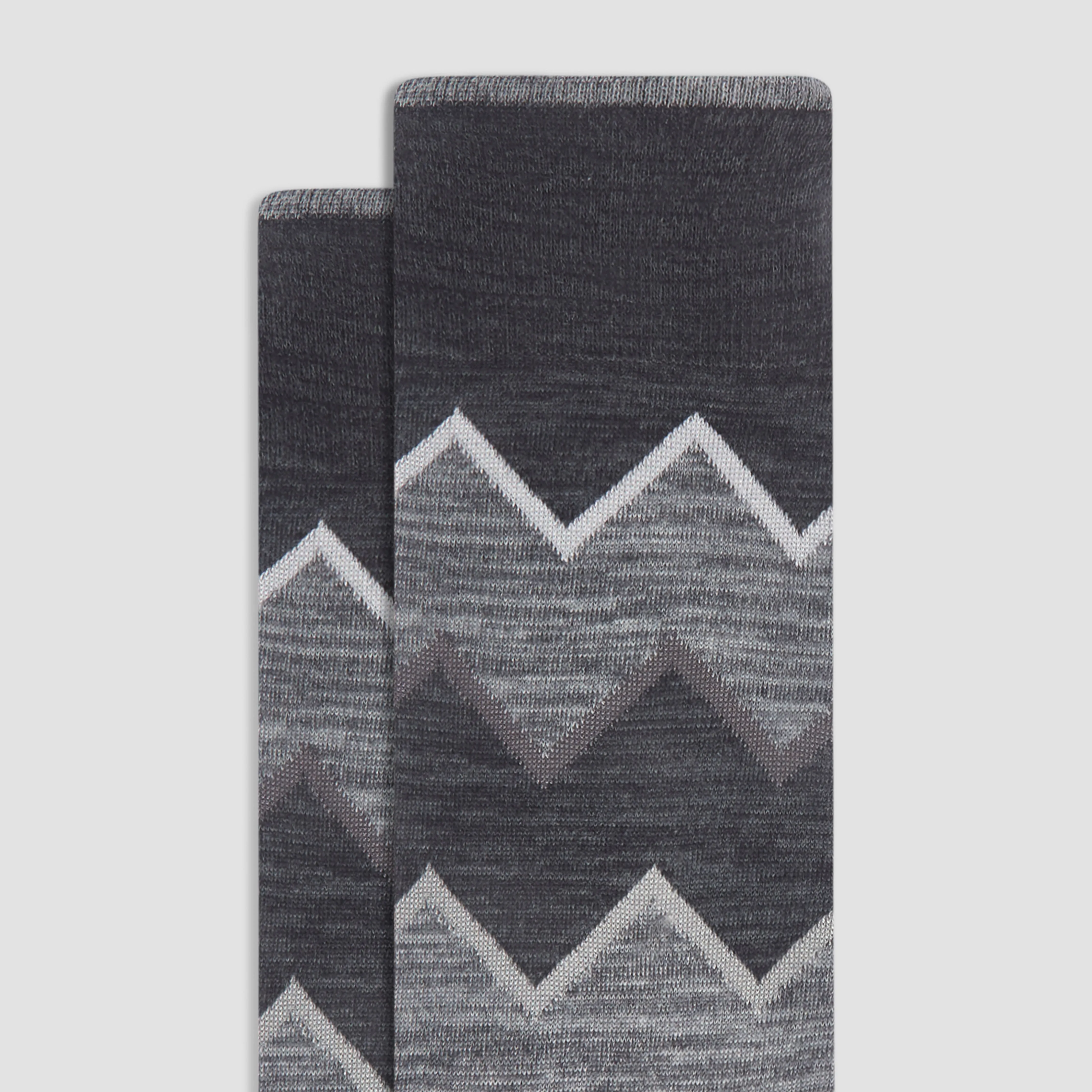 Chevron Stripe Mid-Calf Socks